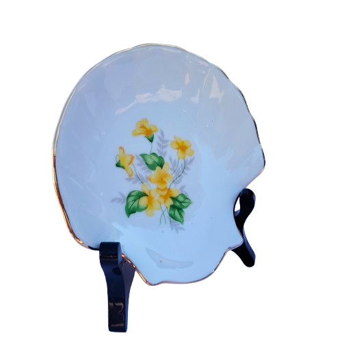 Vintage Davar Shell Shaped Trinket Dish