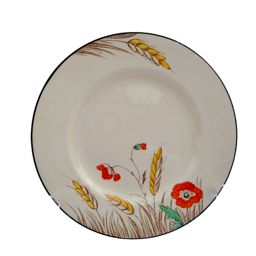 Art Deco Burleigh Ware Burgess & Leigh Wheat Tea Set