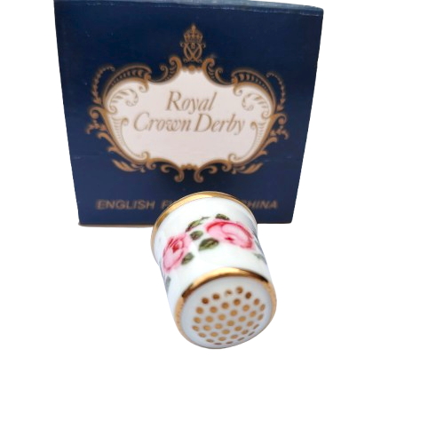 Royal Crown Derby The Billingsley Roses Thimble