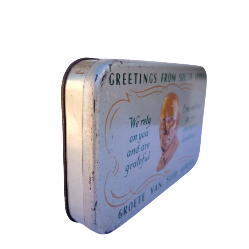 WW11 1940 Chocolate Tin The South African Gifts & Comfort Committee