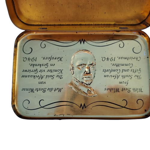 WW11 1940 Chocolate Tin The South African Gifts & Comfort Committee