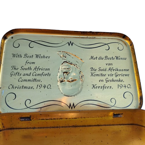 WW11 1940 Chocolate Tin The South African Gifts & Comfort Committee