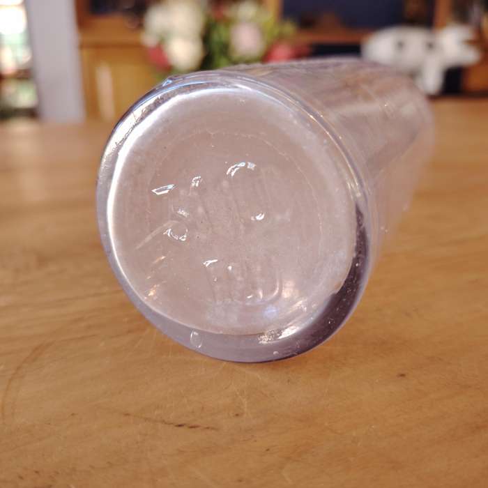 Vintage Glass graduated measuring bottle