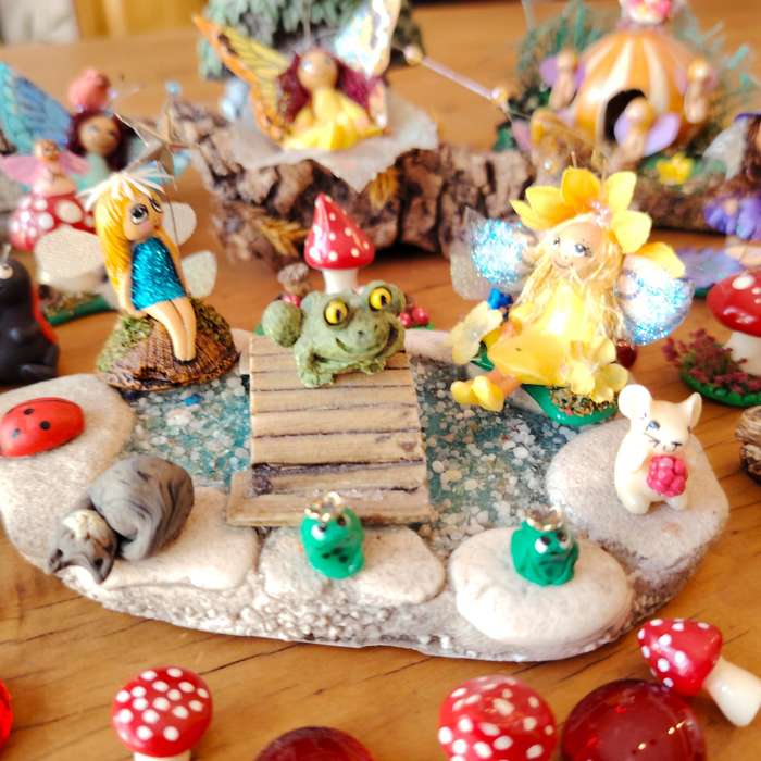 Step Into a World of Enchantment  Large Fairy Garden Set