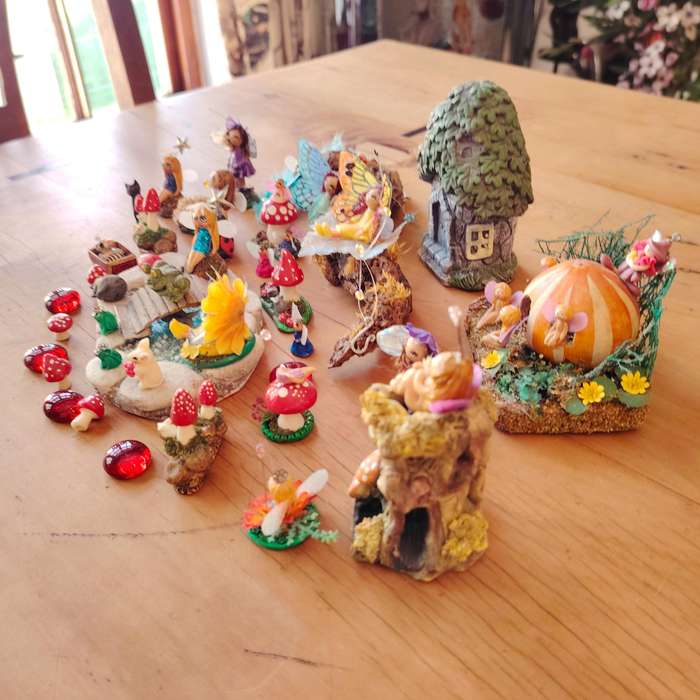 Step Into a World of Enchantment  Large Fairy Garden Set