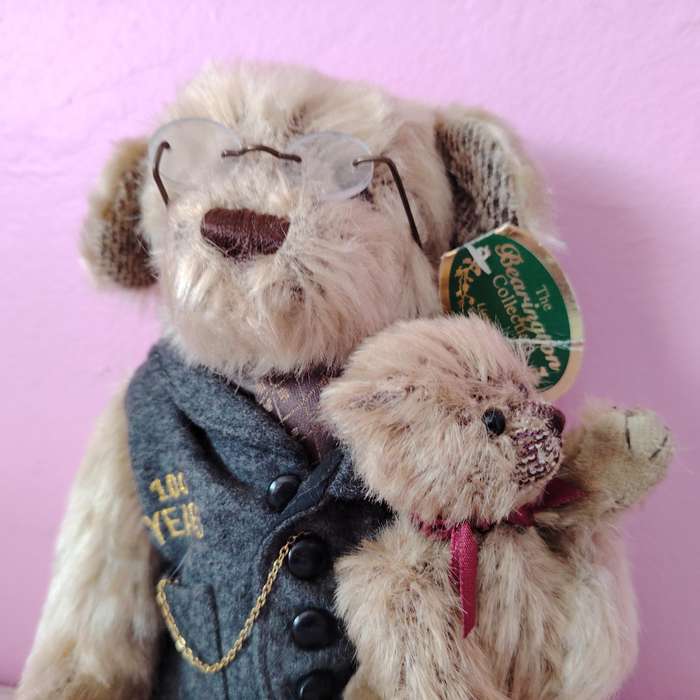 The Bearington Collection Ted E Bearington 100 Year Limited Edition Teddy Bear