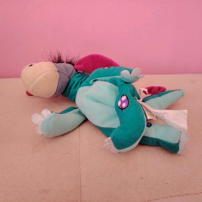 Disney Store Eeyore Dinosaur Mini Bean Bag Plush
