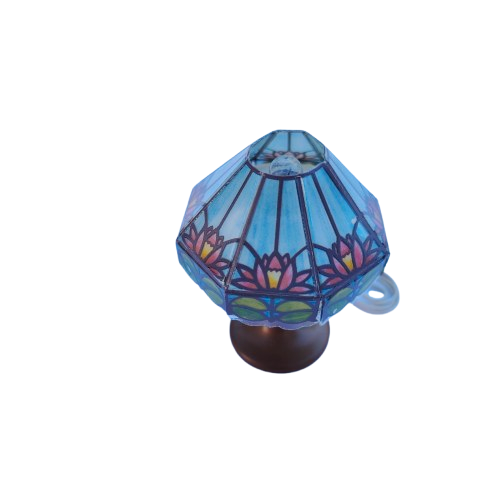 Original vintage Bodo Henning doll furniture working Tiffany lamp