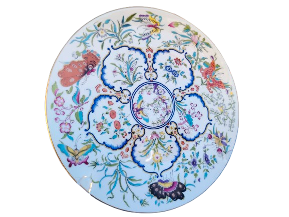 Royal Worcester Exotic Butterflies display plate