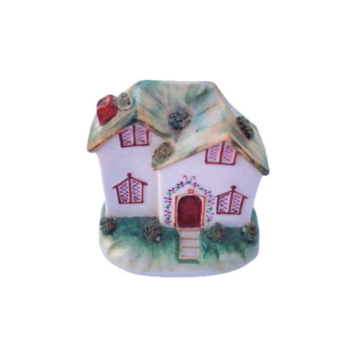 Antique Miniature Porcelain German House c.1900