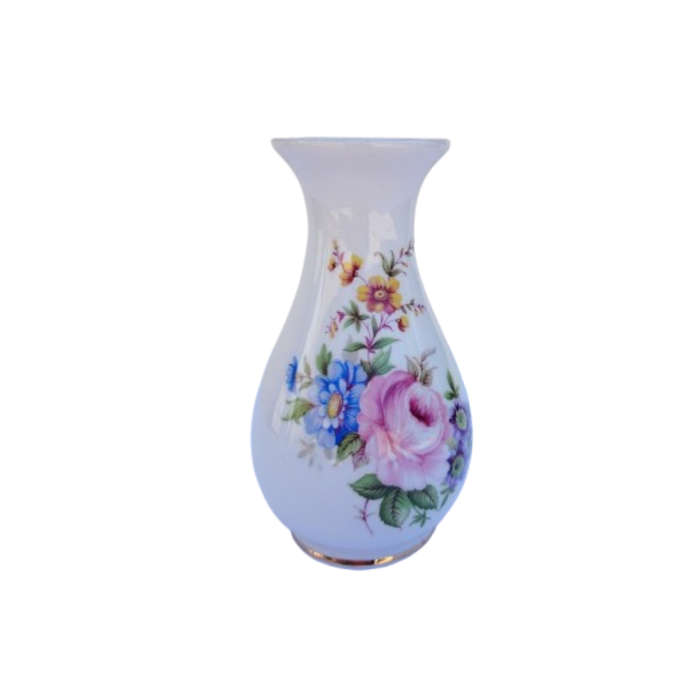 Old Foley Bud vase Flowers #6544