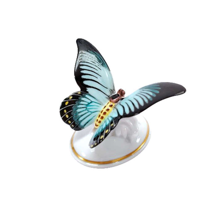 Rosenthal German bone china porcelain figurine of a Blue Butterfly.