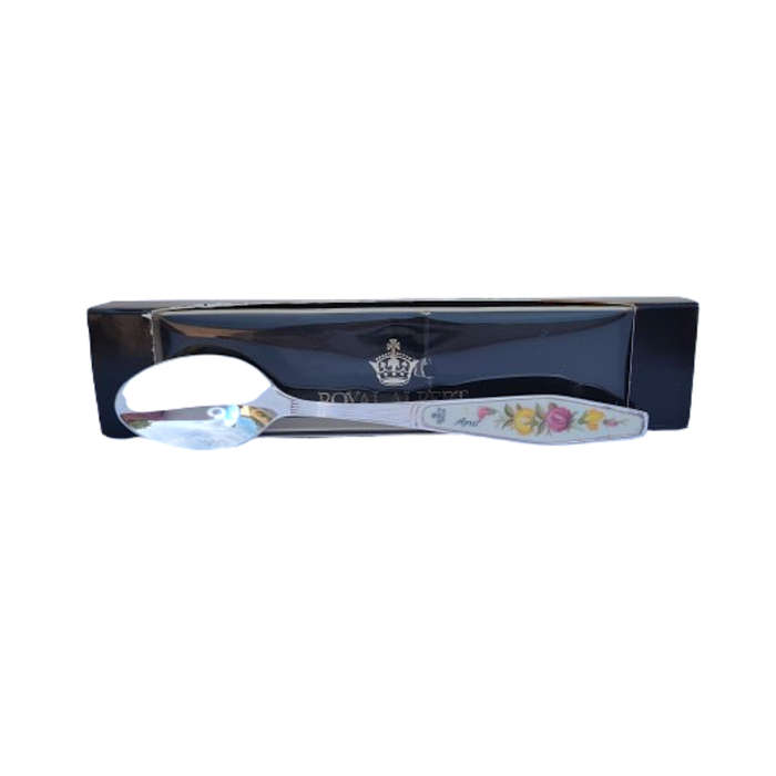 Royal Albert Flower of the Month April Silver Plated Teaspoon