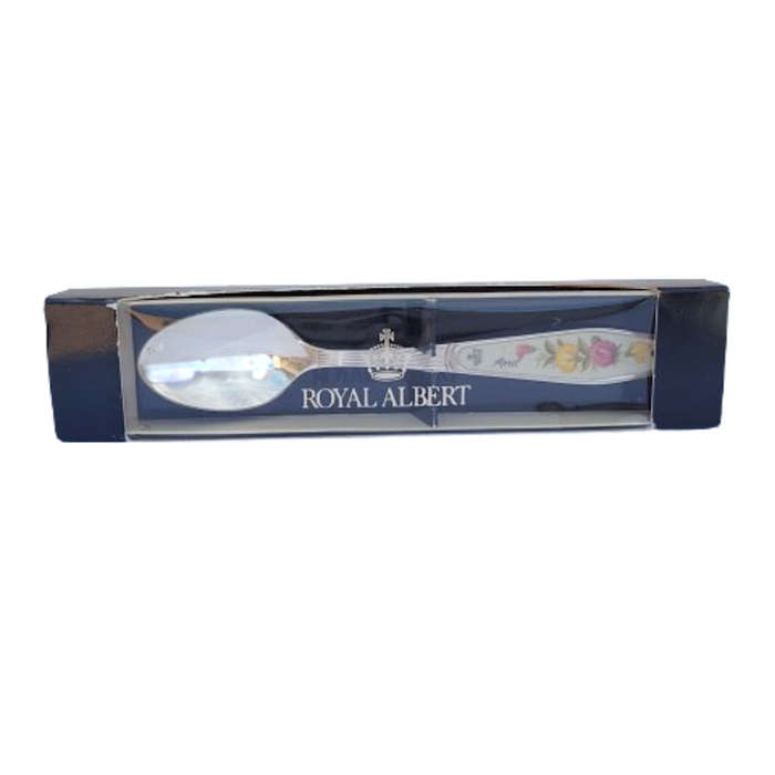 Royal Albert Flower of the Month April Silver Plated Teaspoon