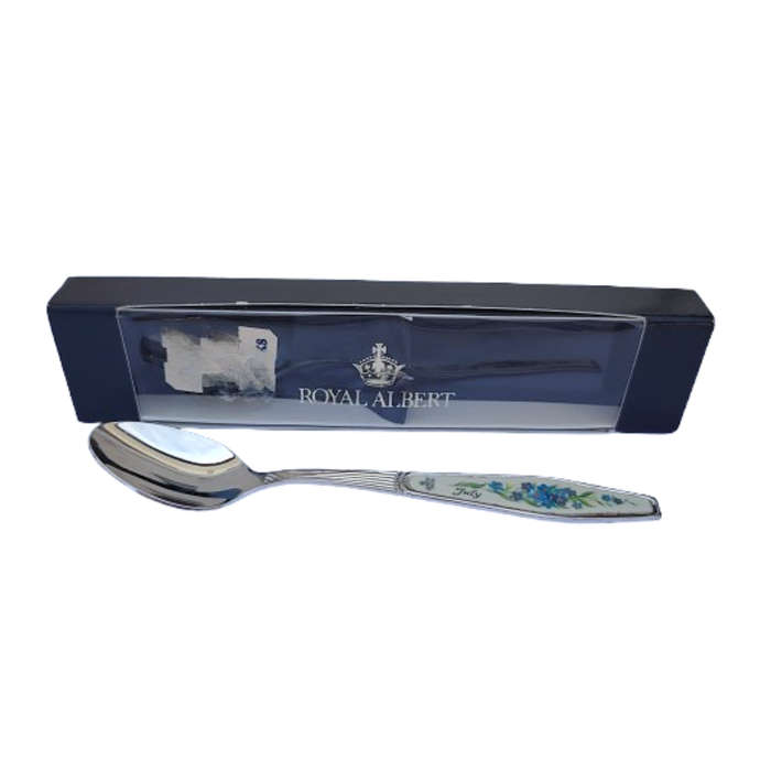 Royal Albert Flower of the Month July Silver Plated Teaspoon