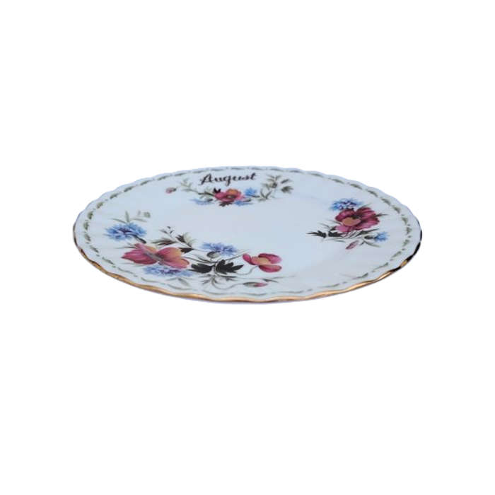 Royal Albert's Flower of the Month Poppy August Plate