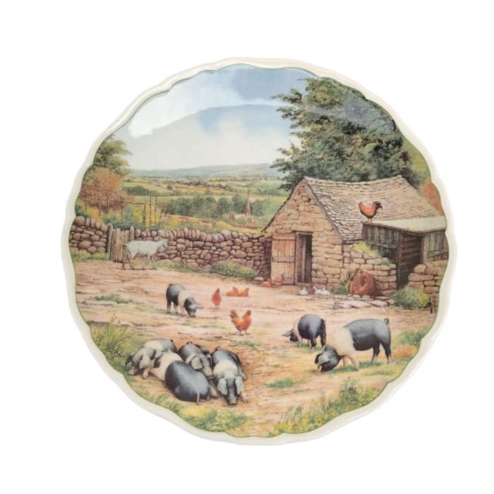 Royal Doulton ceramic Wall Plate Farmyard Companions