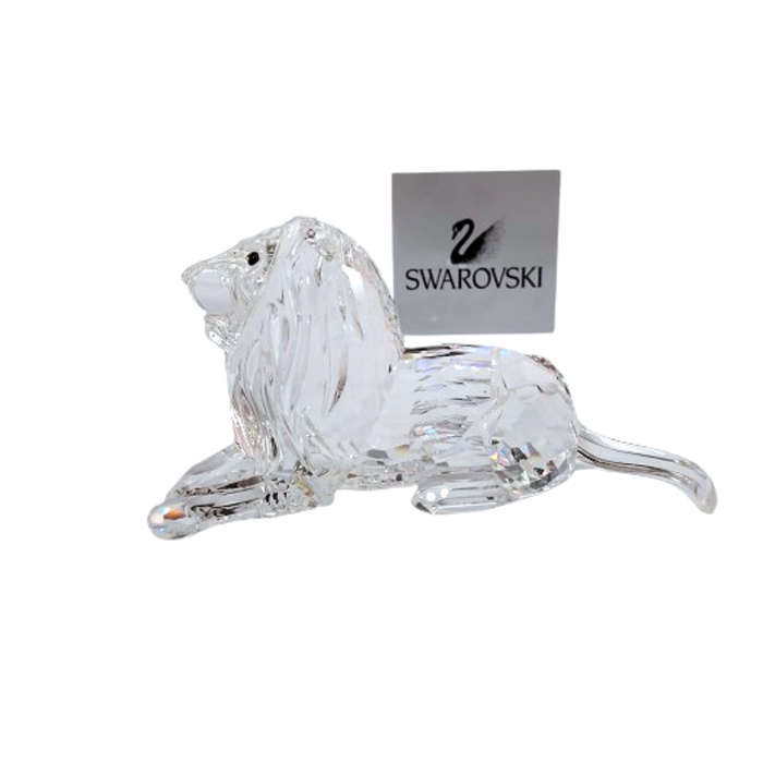 Swarovski  Crystal Lying Lion Rare Encounters SCS 1995