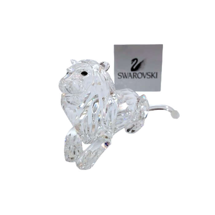 Swarovski  Crystal Lying Lion Rare Encounters SCS 1995