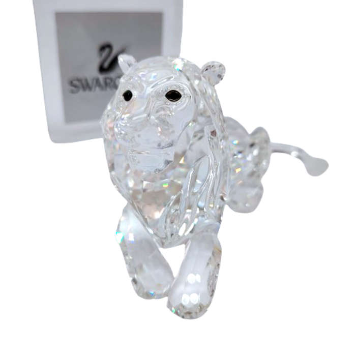 Swarovski  Crystal Lying Lion Rare Encounters SCS 1995