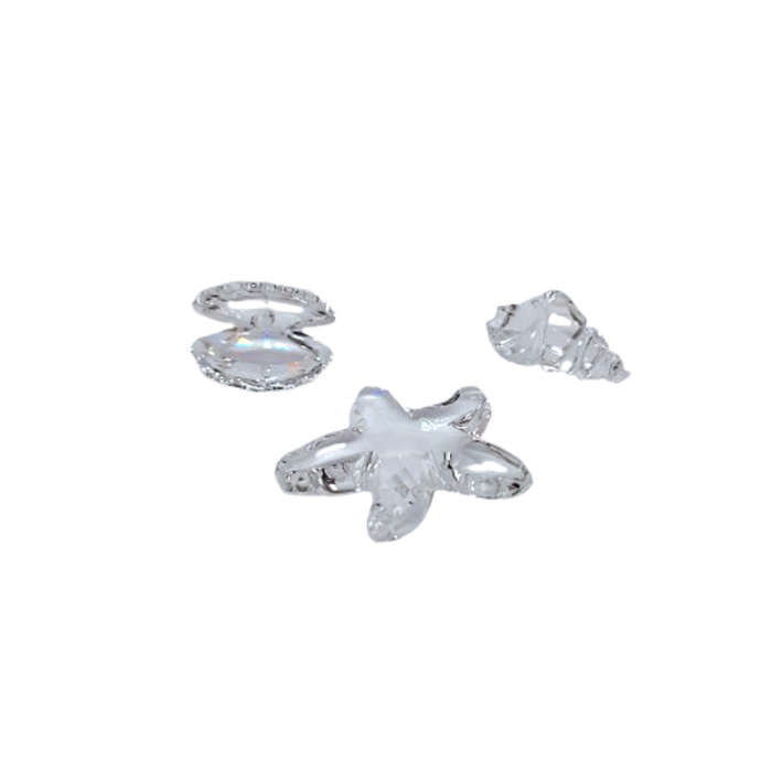Swarovski Maritime Trio set Conch Shell - Starfish Retired 191697