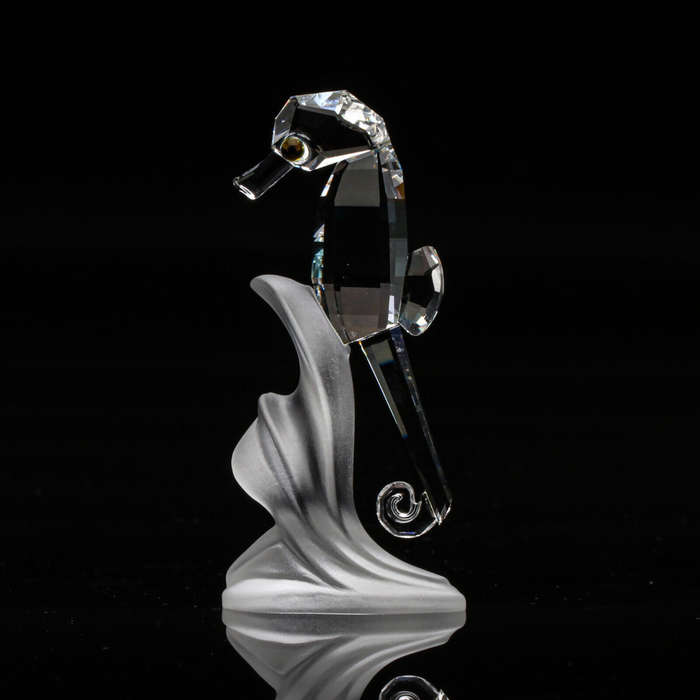 Swarovski Crystal Figurine Seahorse South Sea Aquatic Worlds