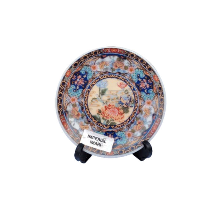 BWA Imperial Japanese Imari Porcelain Round Plate