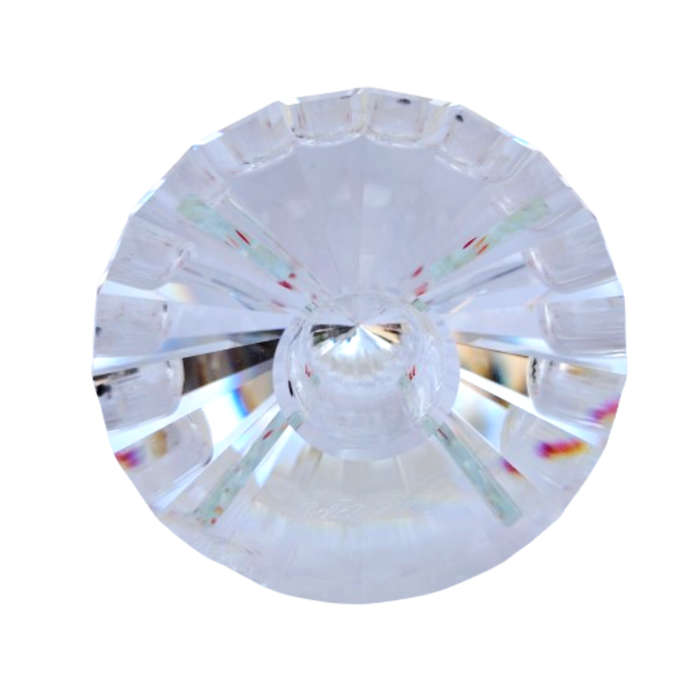 Swarovski Crystal Candleholder  Saturn Retired