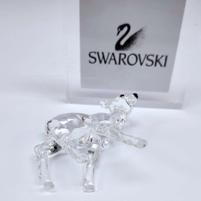 Swarovski Crystal Doe Deer Fawn Standing