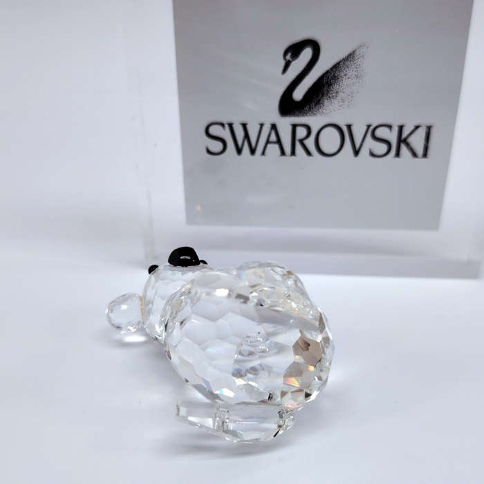 Swarovski Silver Crystal Large Left Facing Koala Bear
