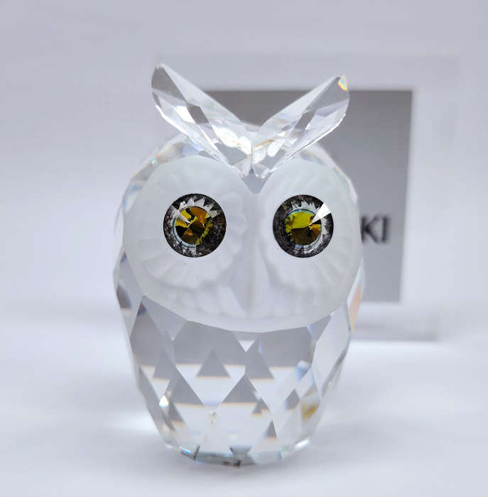 Swarovski Crystal Woodland Friends Collection - Large Owl