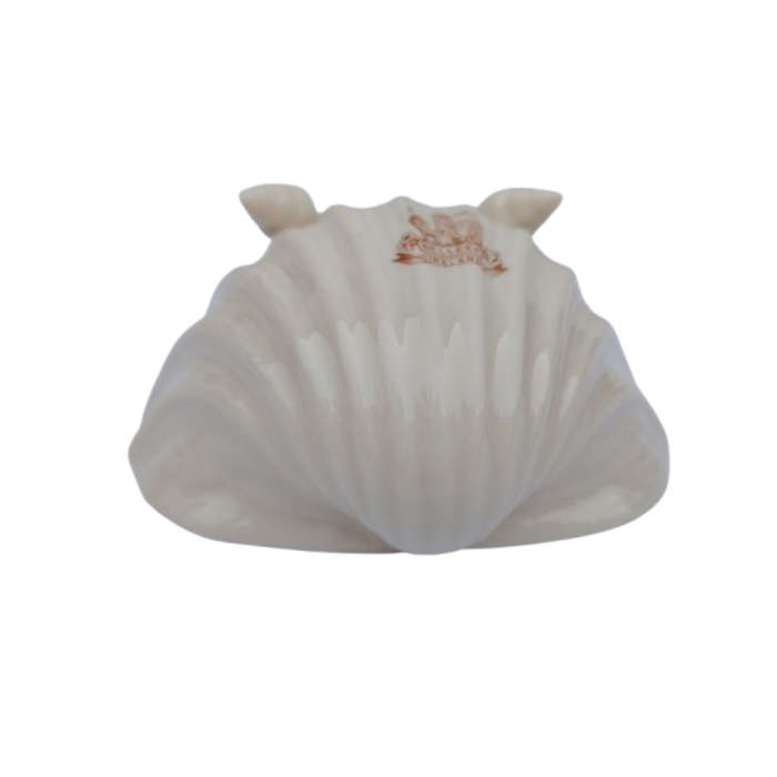 Belleek Ireland Fine Porcelain Neptune Shell Dish