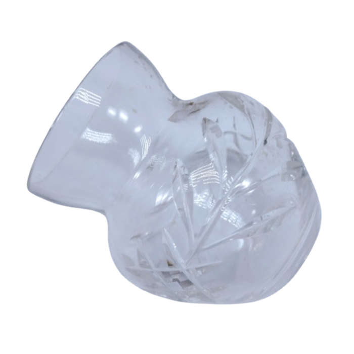 Great Quality Vintage Cut Glass Crystal Vase