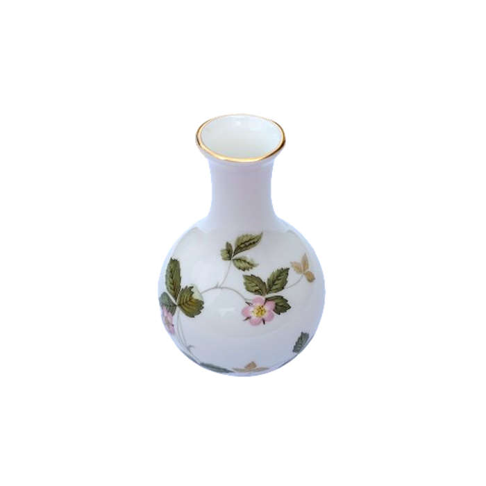 Wedgwood Wild Strawberry Bud Vase