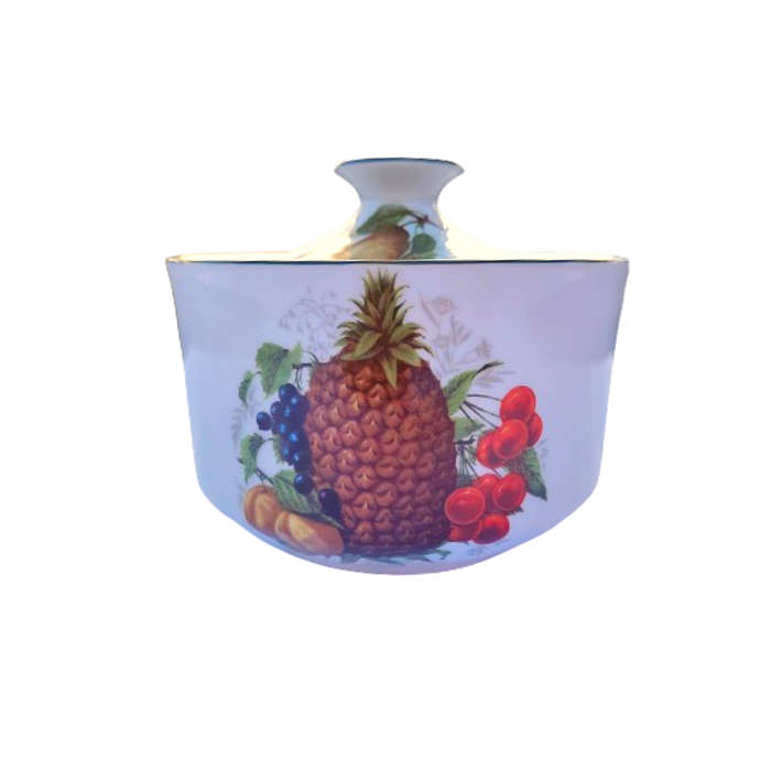 Gorgeous Weisenthal "Paradise Valley" porcelain Lidded Pot