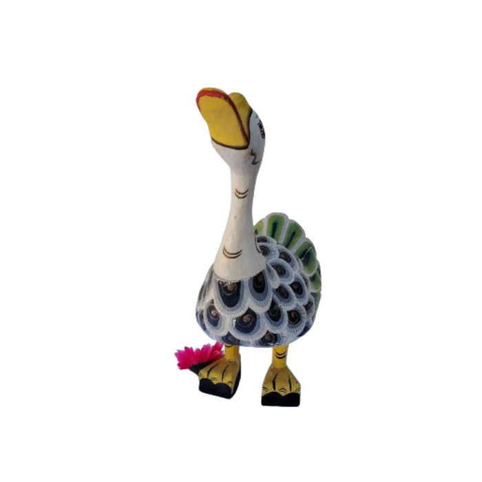 Vintage Large Wooden Duck Goose