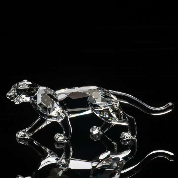 Swarovski Crystal Leopard Cheetah Retired  'African Wildlife'