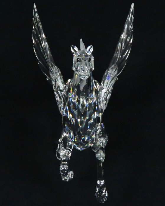Swarovski Crystal Pegasus Flying Horse 1998 SCS Annual