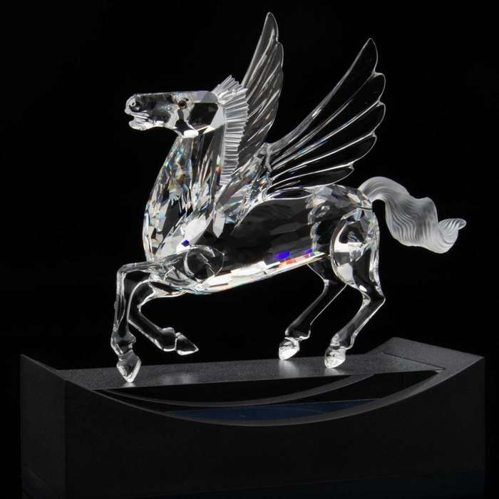 Swarovski Crystal Pegasus Flying Horse 1998 SCS Annual