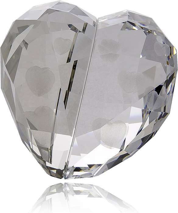 Swarovski Crystal Stunning Medium Love Hearts inside Heart