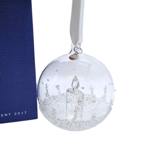 Swarovski Crystal Christmas Ball Ornament, Annual Edition 2017