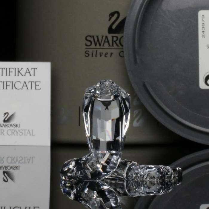Swarovski Crystal Cobra Snake African Wildlife Collection