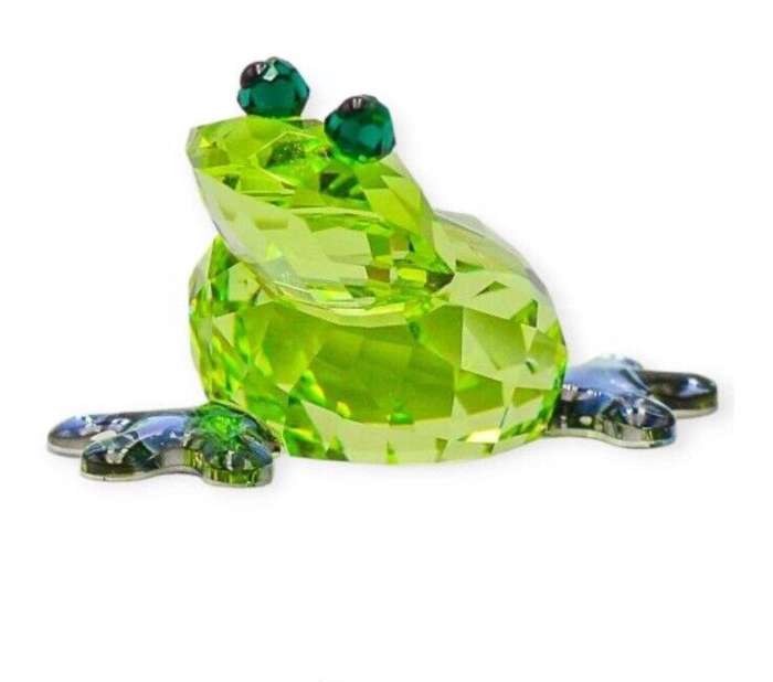 Swarovski Crystal Lovlots City Park Romeo The Frog