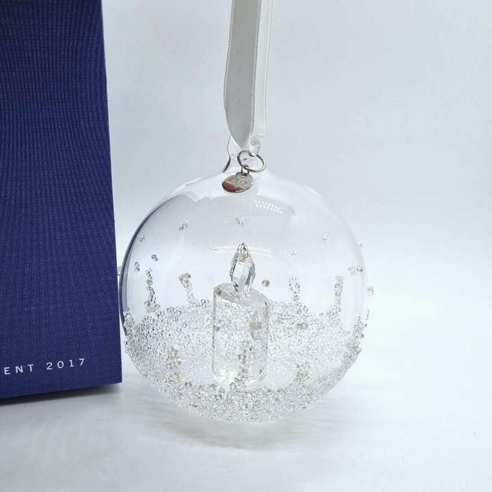 Swarovski Crystal Christmas Ball Ornament, Annual Edition 2017