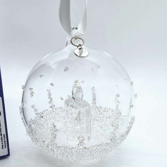 Swarovski Crystal Christmas Ball Ornament, Annual Edition 2017