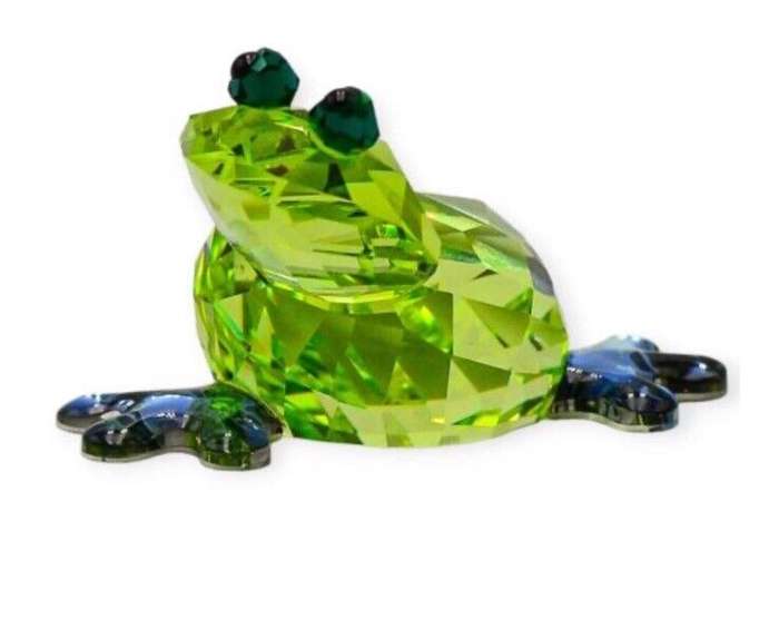 Swarovski Crystal Lovlots City Park Romeo The Frog