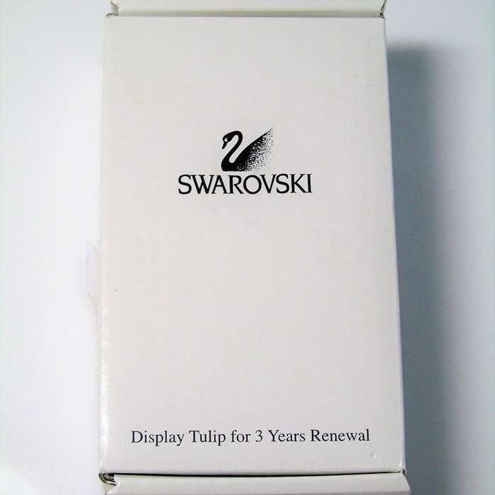 Swarovski Crystal - Chrome Tulip Stand for 9 Small Coloured Flowers