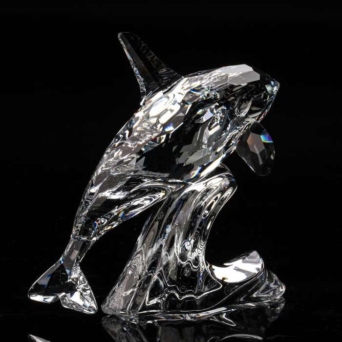 Swarovski Crystal Figurine Orca Killer Whale South Sea 622939