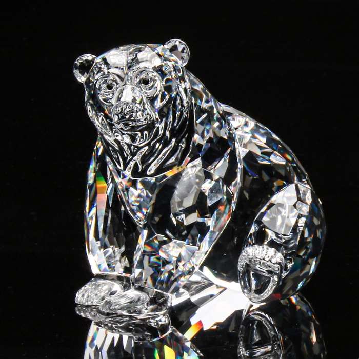 Swarovski Crystal Grizzly Bear Rare Encounters 7637NR006
