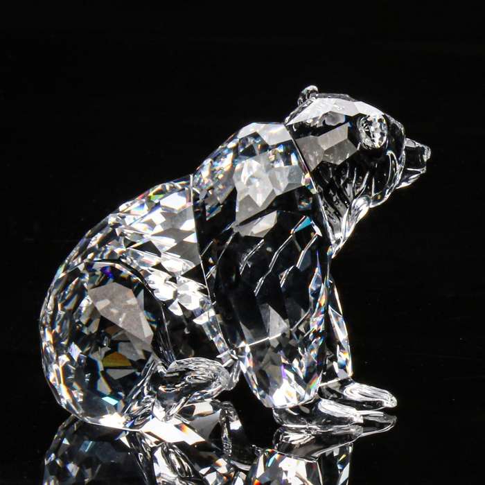 Swarovski Crystal Grizzly Bear Rare Encounters 7637NR006